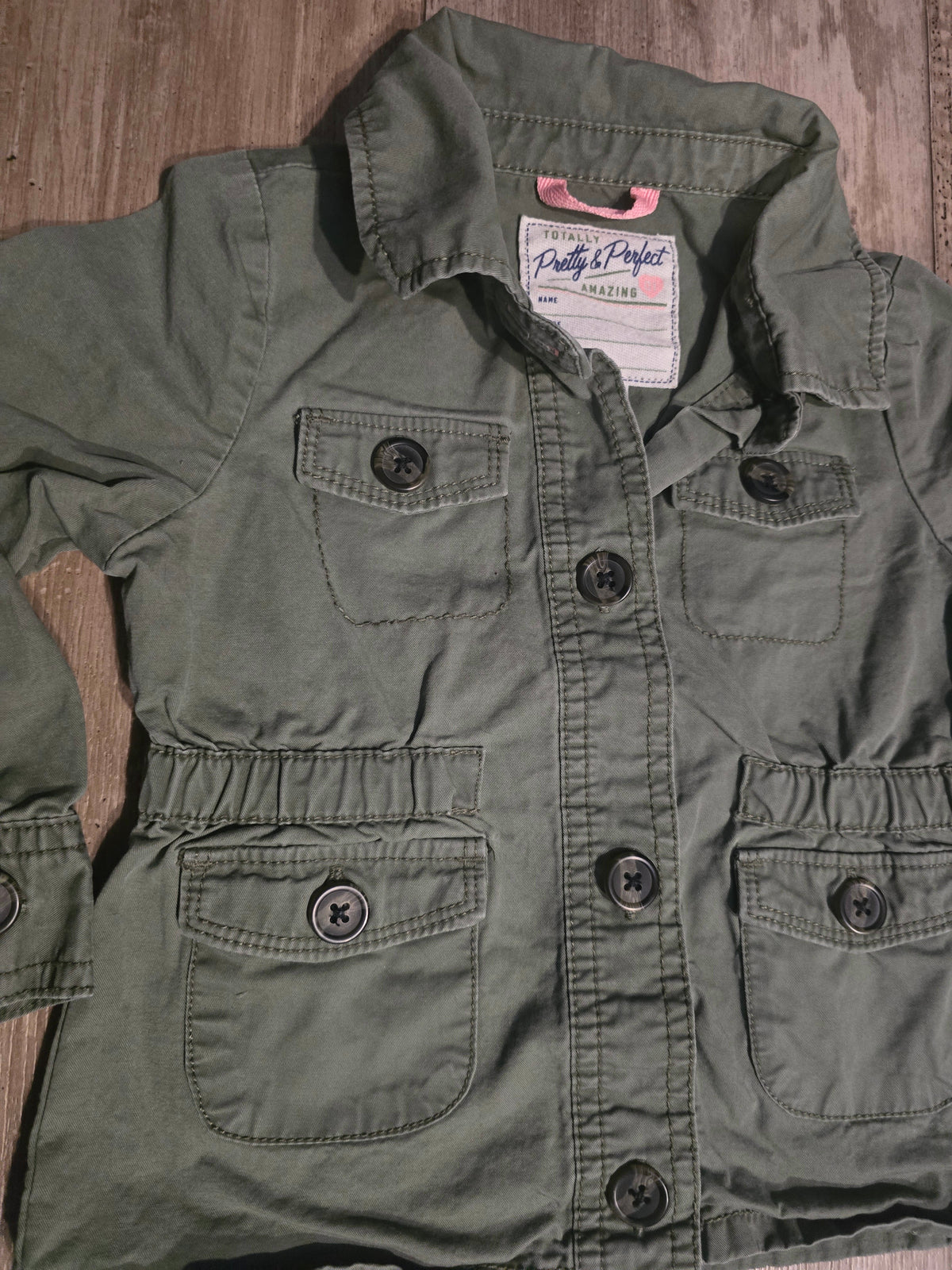 Carter’s Girls Military-Style Jacket – 24M