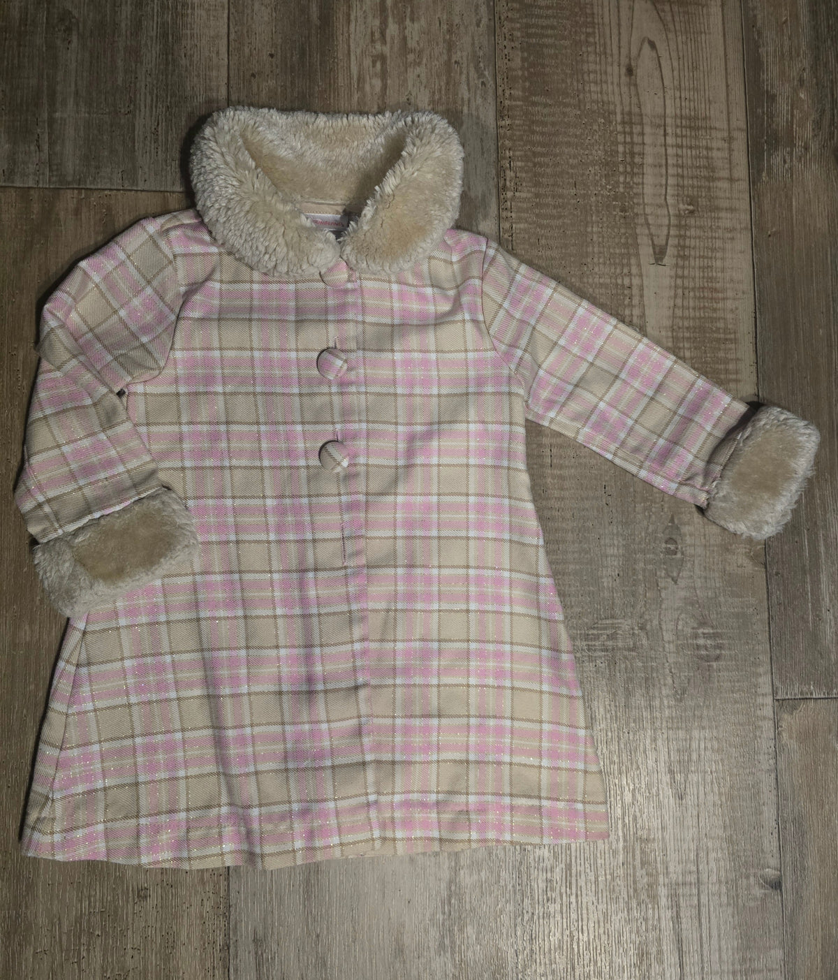 Youngland Girls 2-Piece Dress & Coat Set – 2T