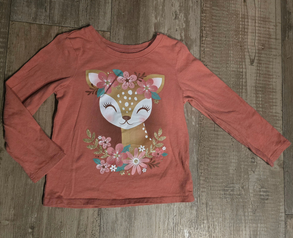 TCP Girls 2-Piece Long-Sleeve Shirt Set – 3T