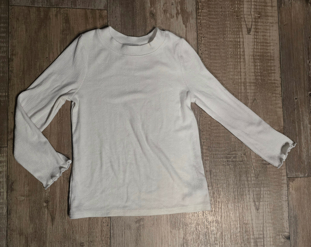 Cat&Jack Girls Ribbed Long-Sleeve Shirt – Size 3T