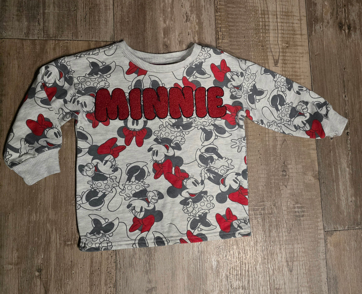 Disney Minnie Mouse Girls Sweatshirt – 2T
