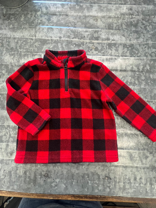 DIP Buffalo Plaid Sweater - 12/18M