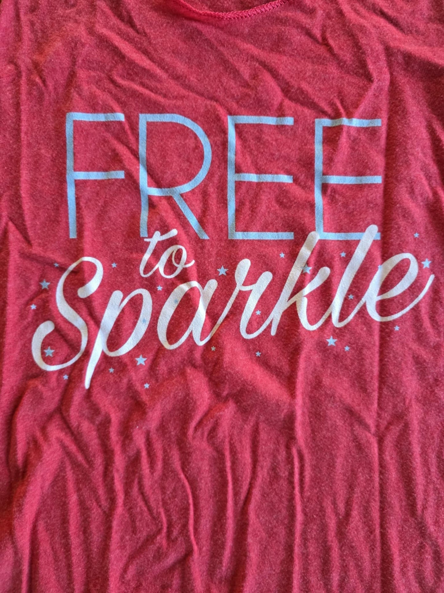 Chin Up Free To Sparkle Tank-S