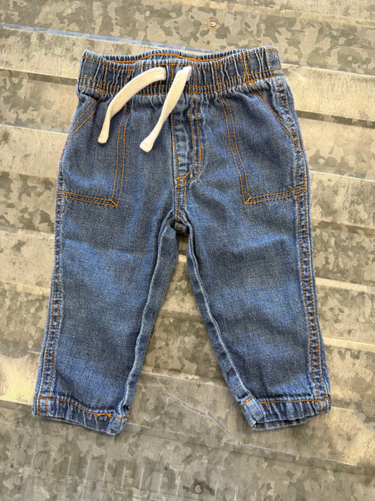Carters Pull on Pants - 6M