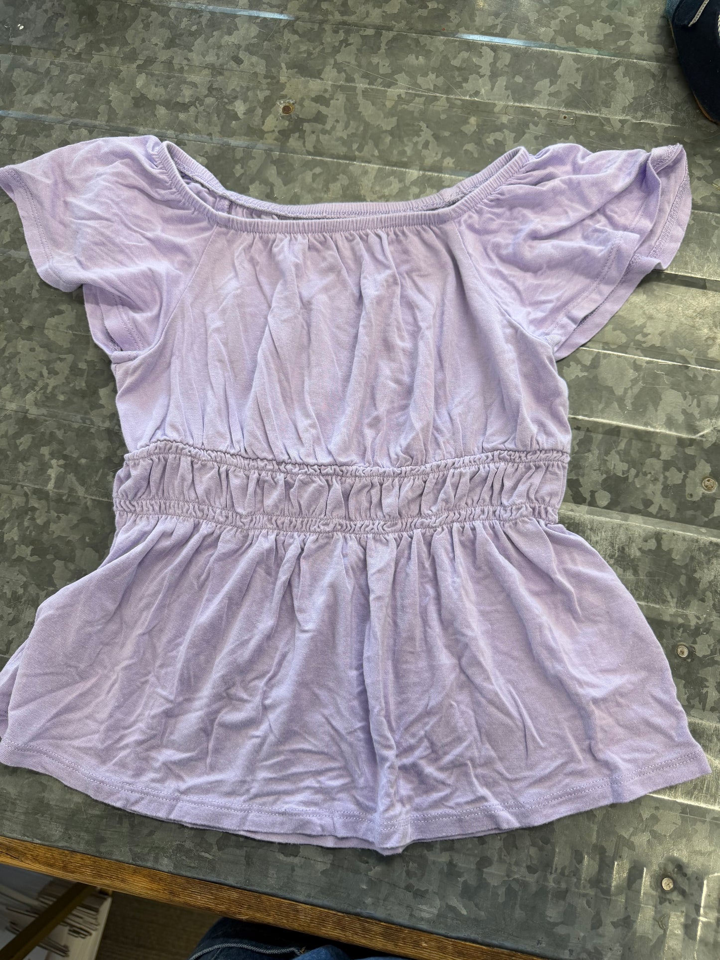 WN Purple Ruffle Blouse - 6