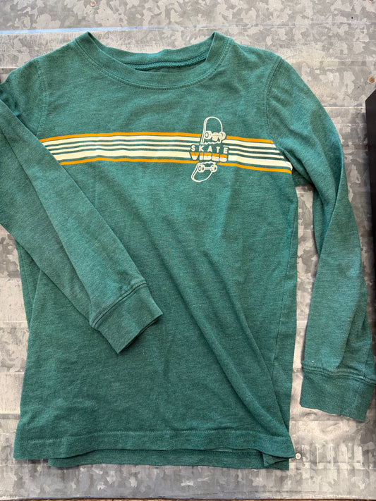Carter Green LS Skate Shirt - 6