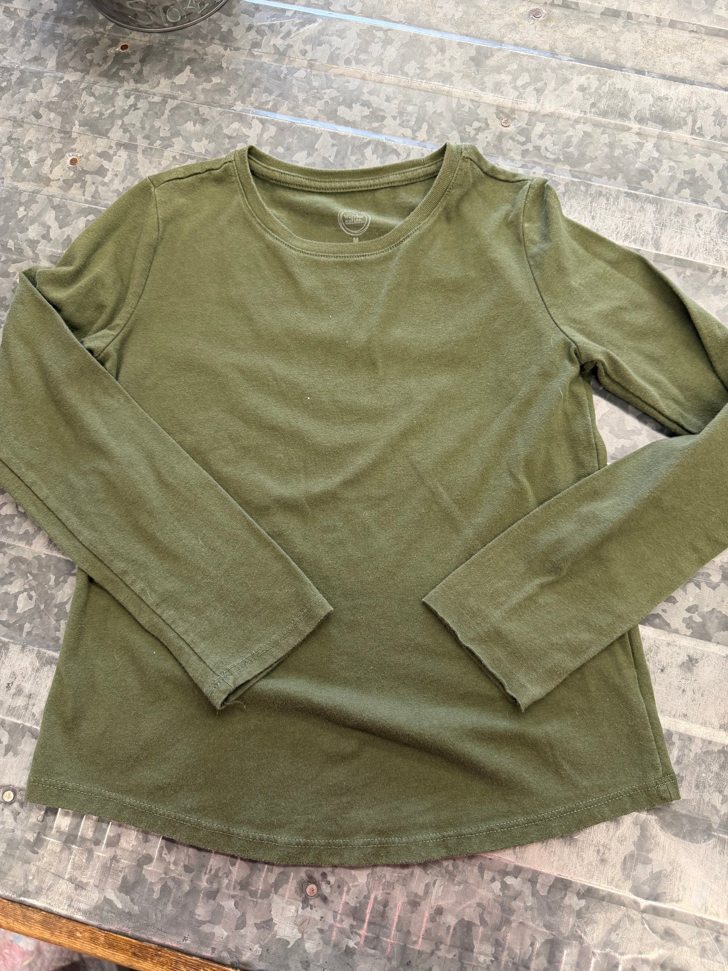WN LS Green Shirt - 7/8