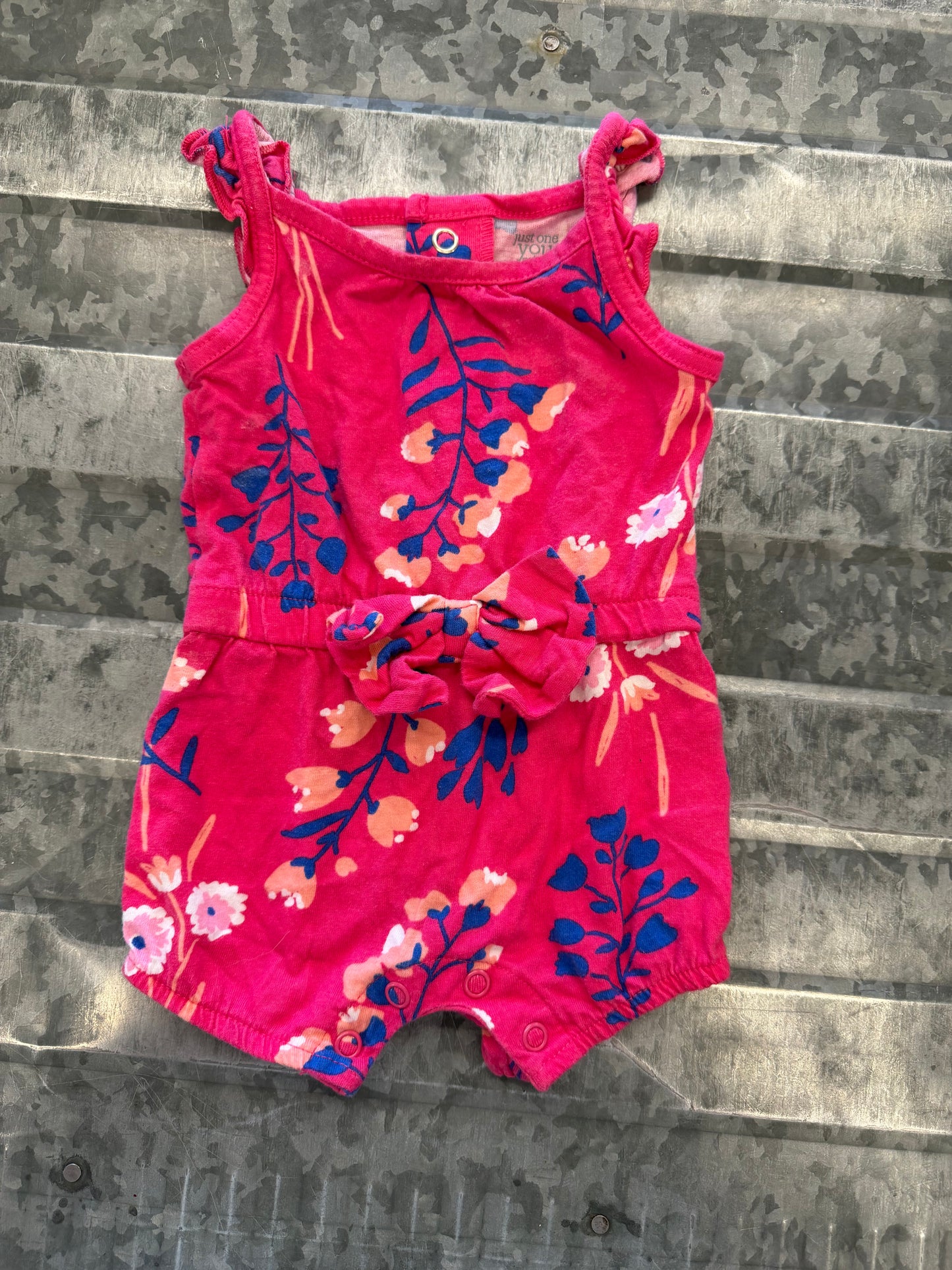 JOY Pink Romper - NB