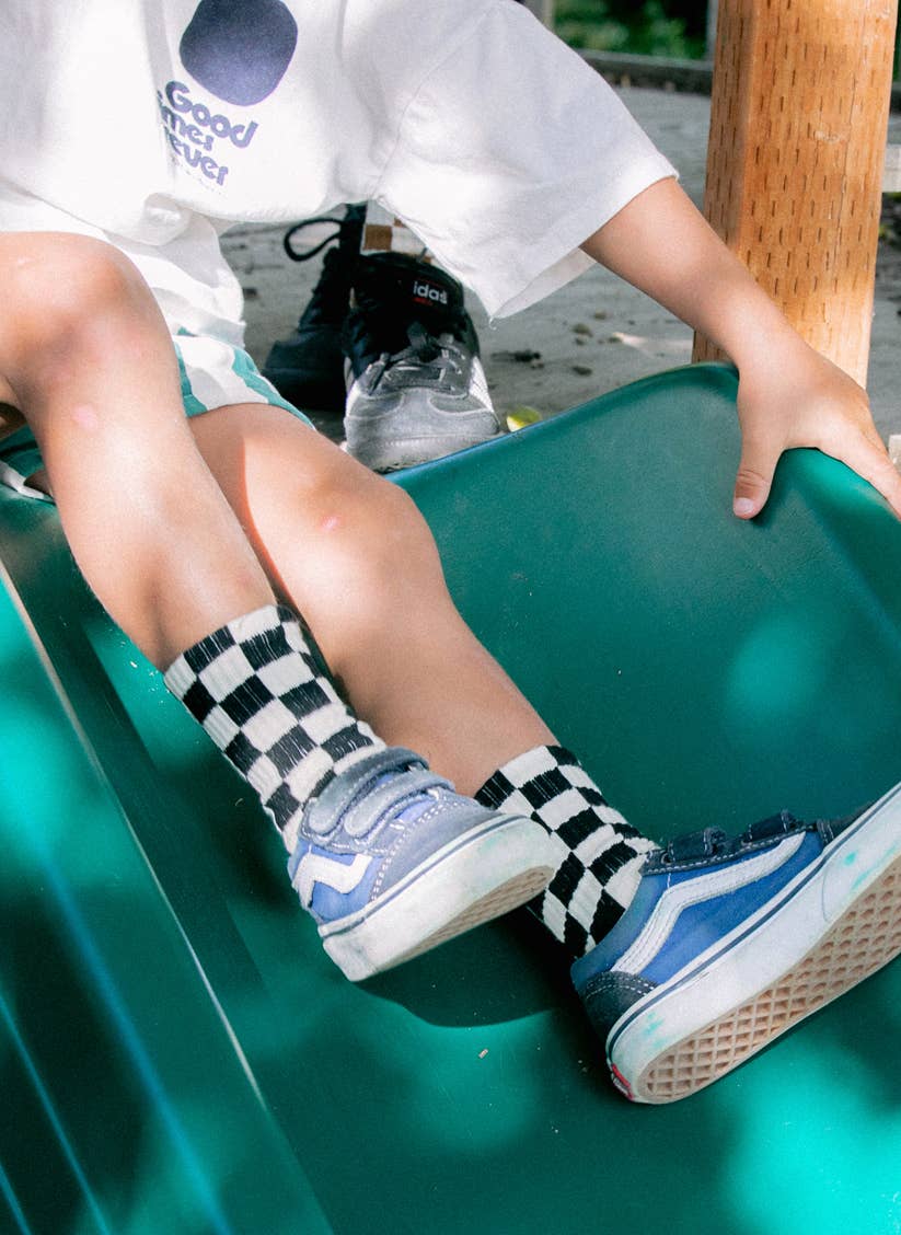 Kids Checkerboard Socks (+6 Colors)