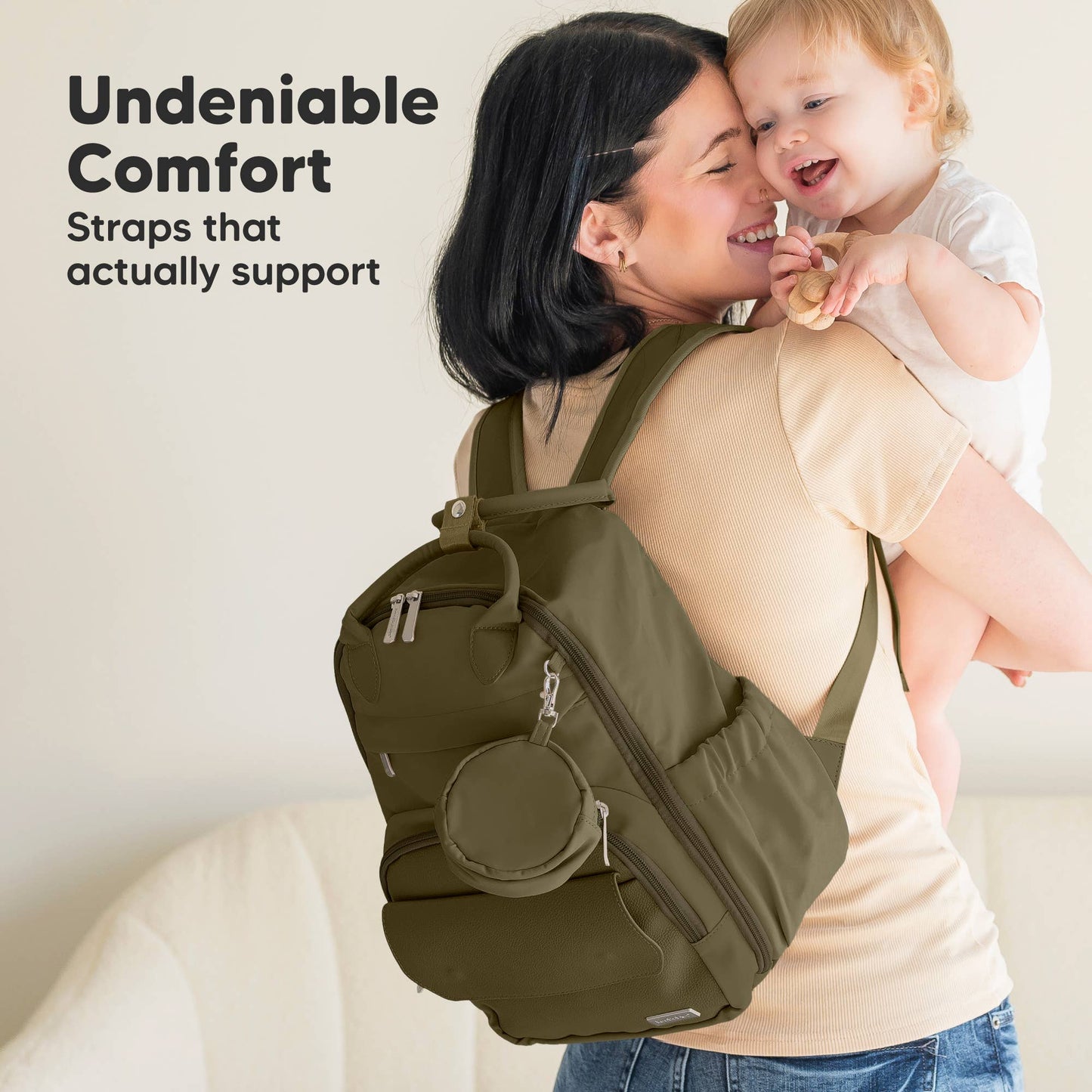 Diaper Bag Backpack - Olive