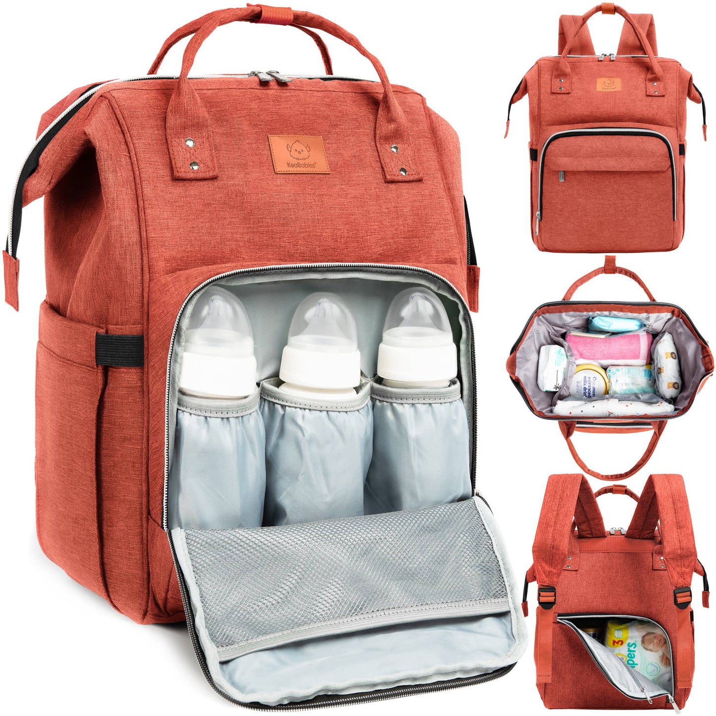 Original Diaper Bag Backpack - Rust