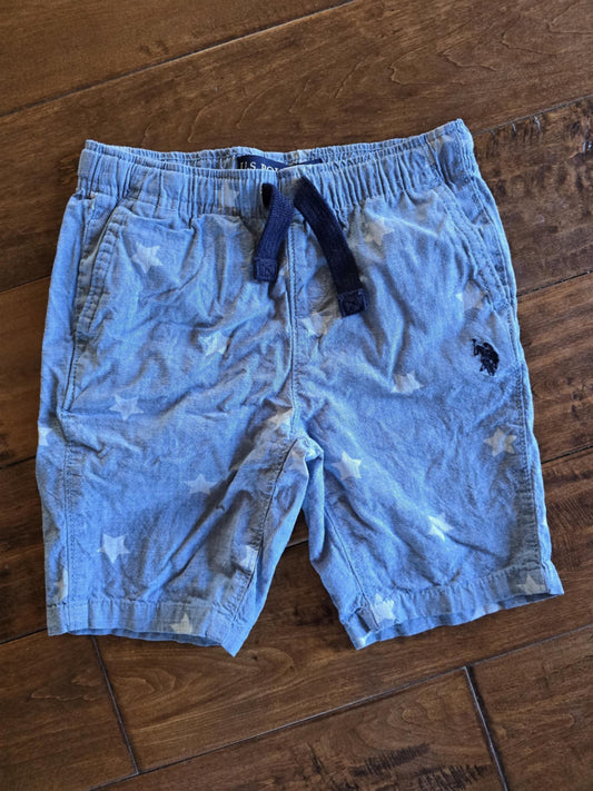 U.S. Polo Assn Cotton Pull-On Shorts-6/7