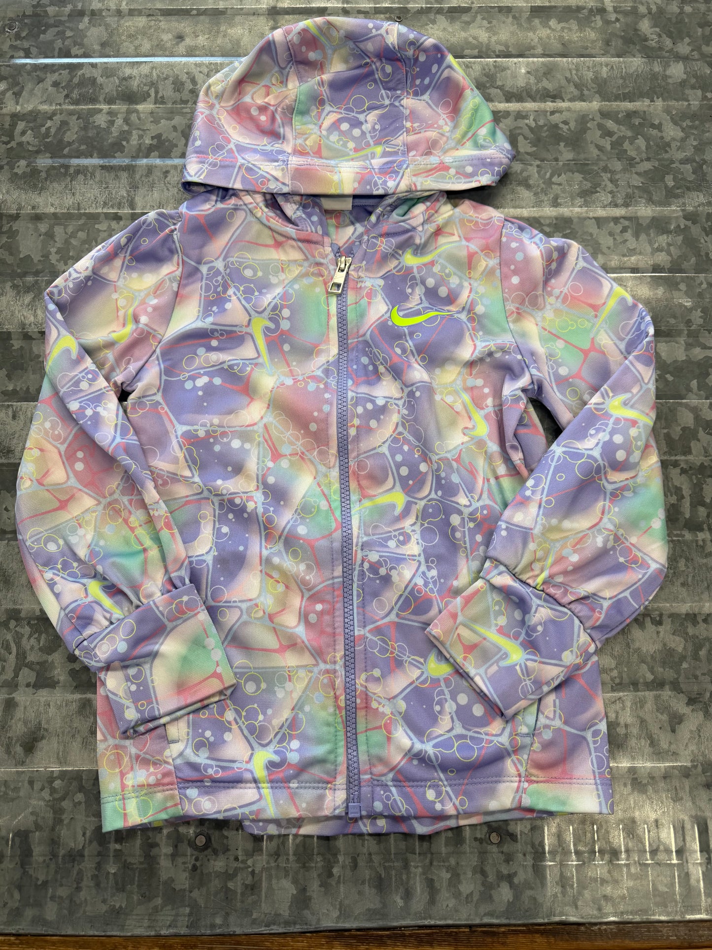 Nike MultiColor Bubble Print Jacket - S(6/7)