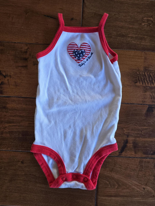 Carter's 4th of July Tank Onesie-6M