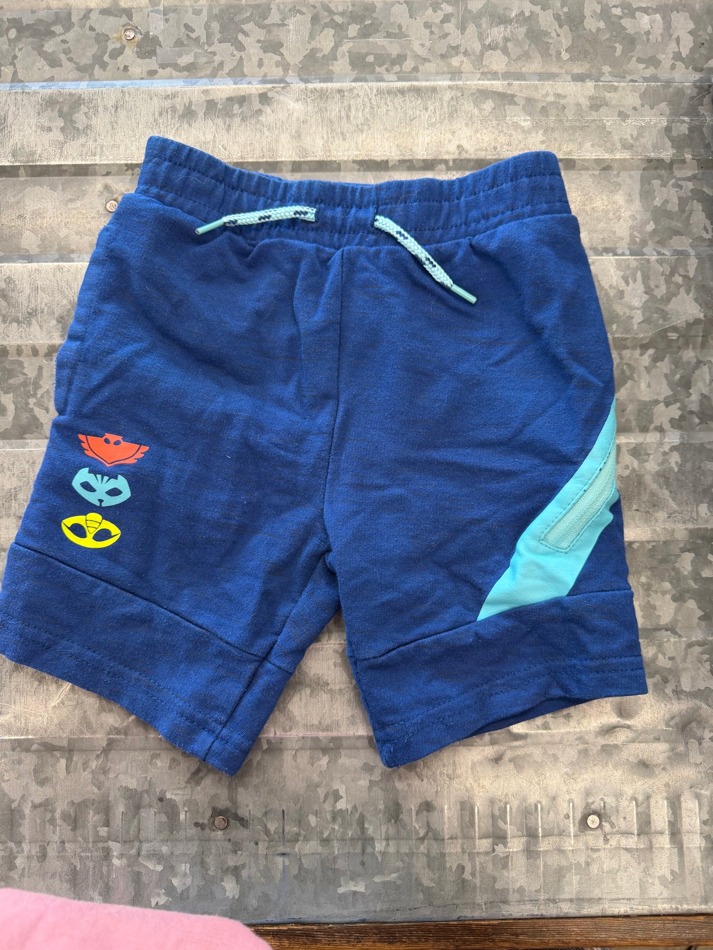 PJMask Blue Shorts - 4T