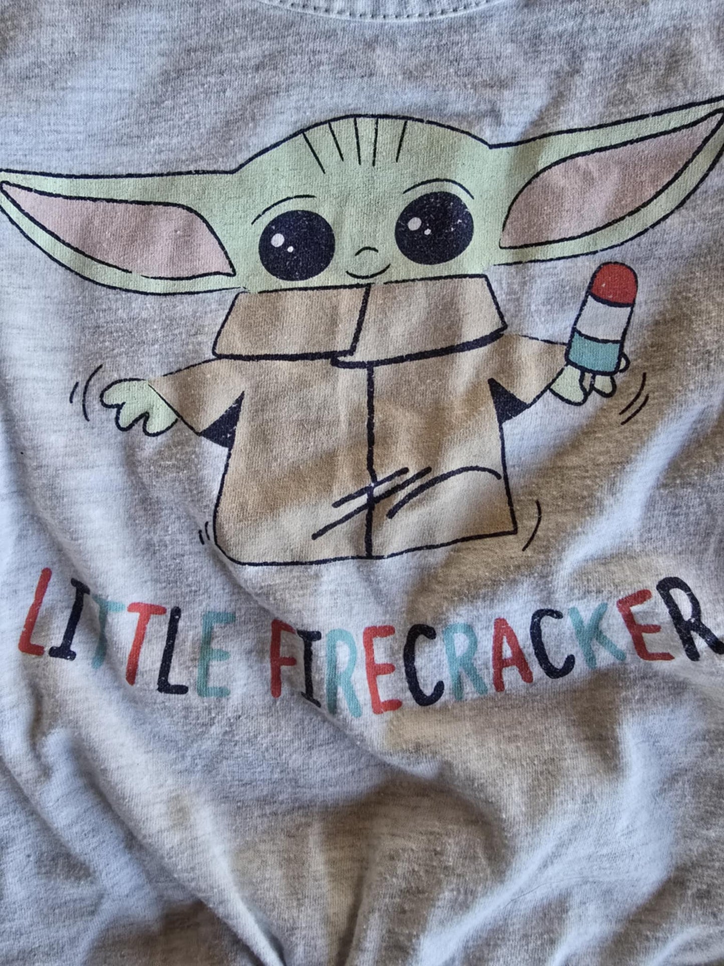 Star Wars Patriotic Baby Yoda Set-3T