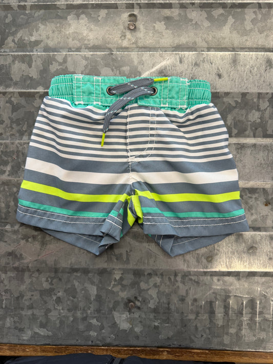 Carter Striped Swim Trunks - 3M
