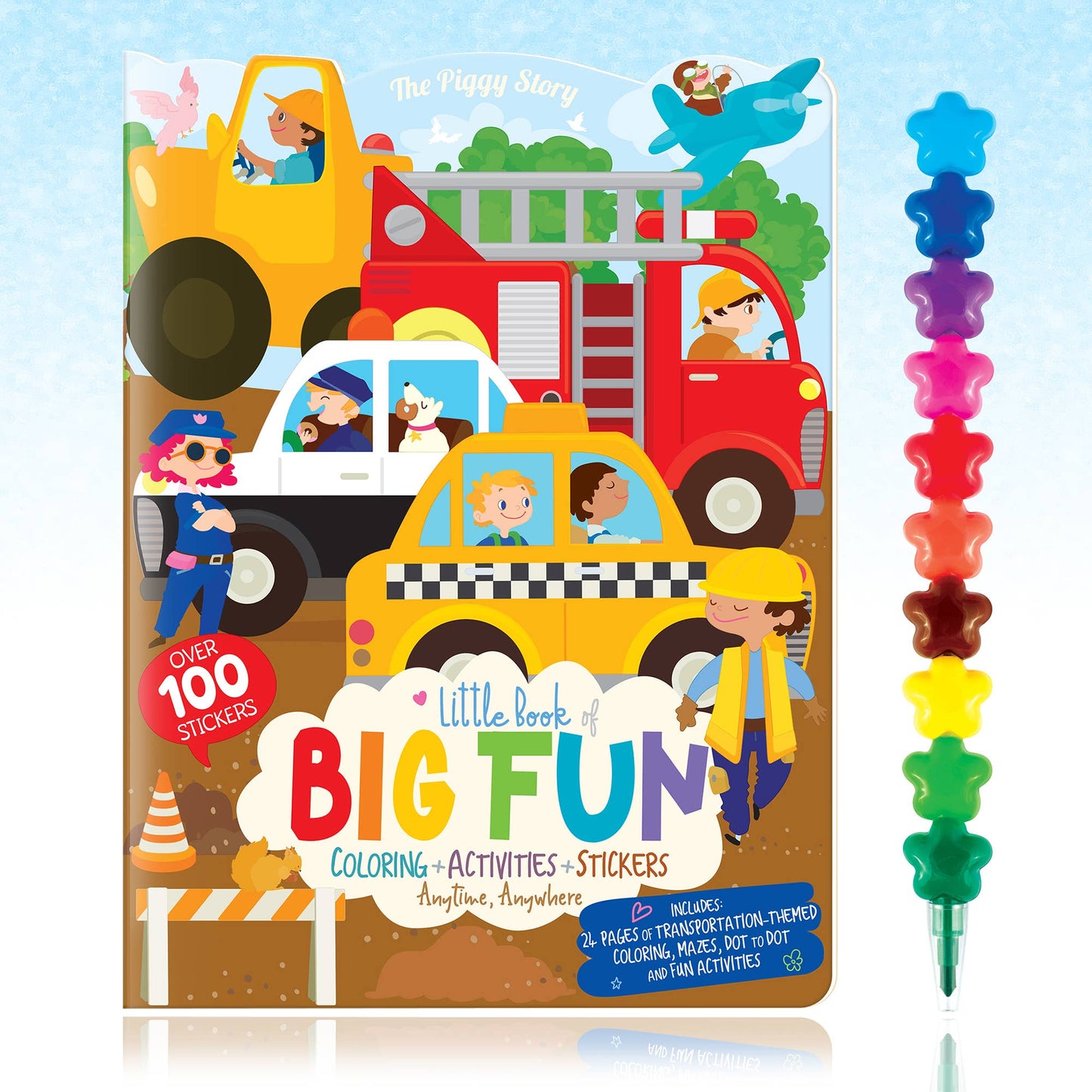 Crazy Car Town Activity Gift Pack