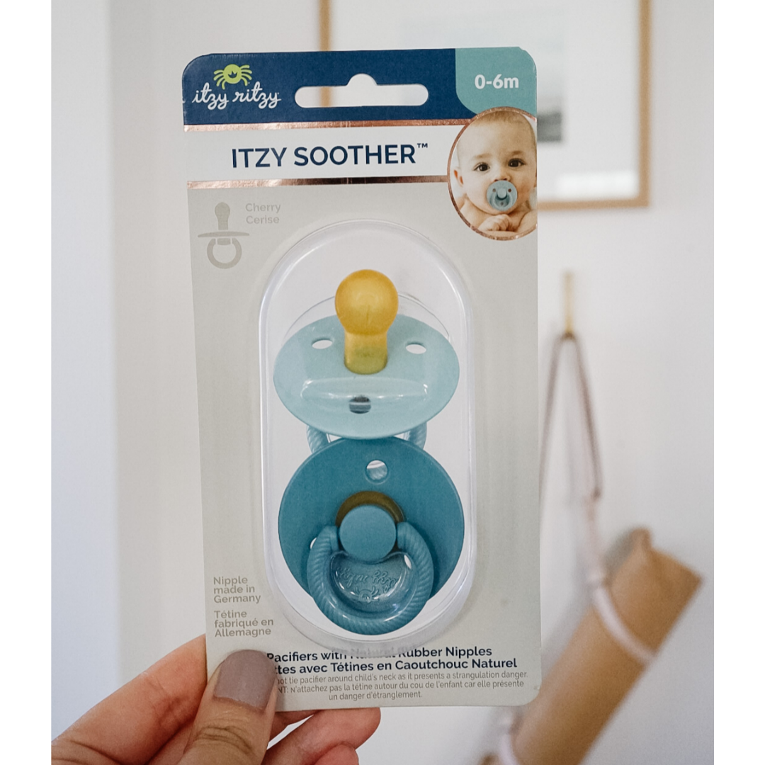 Itzy Soother - Natural Rubber Paci Sets
