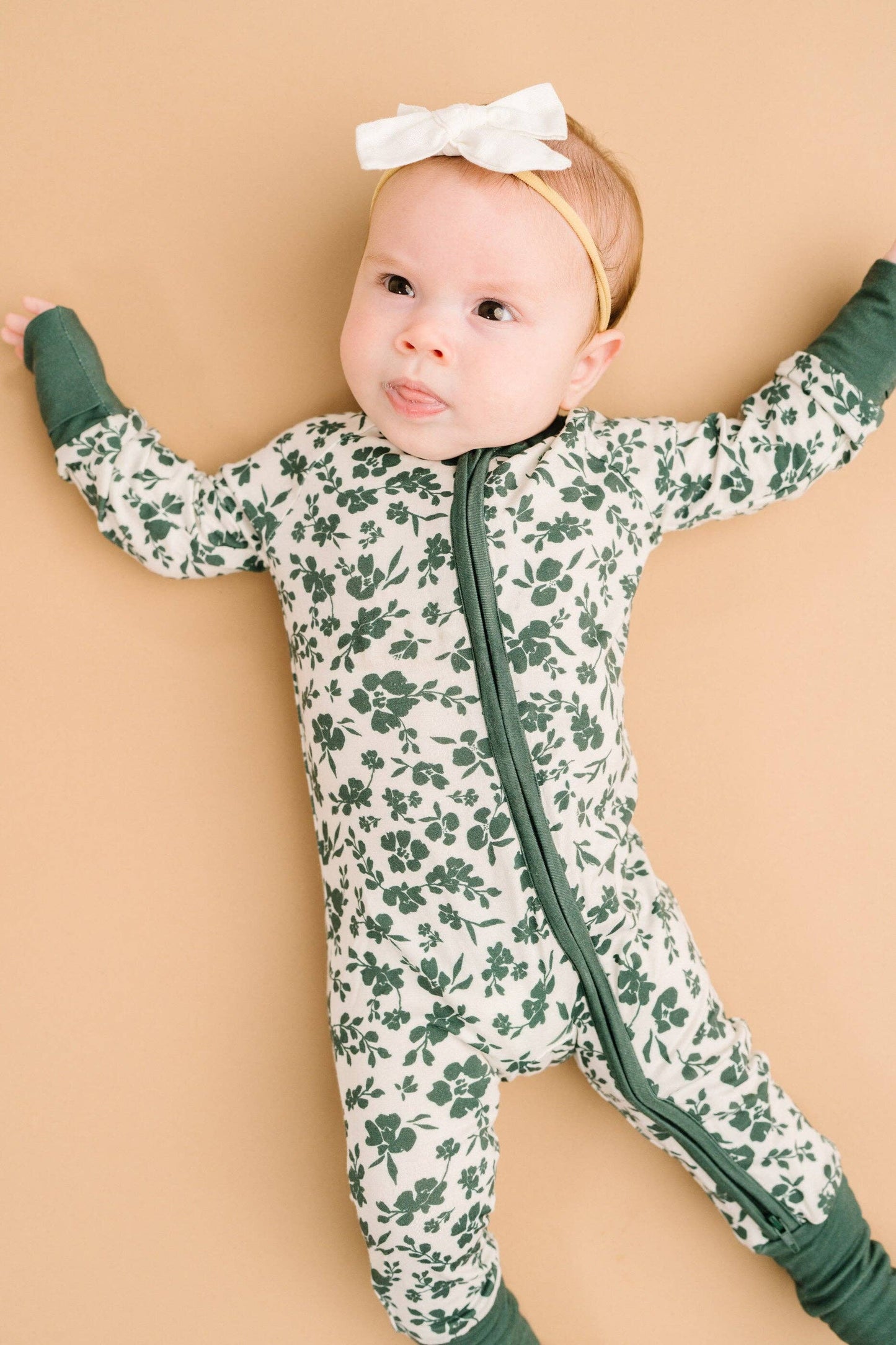 Earthy Floral Bamboo Sleeper