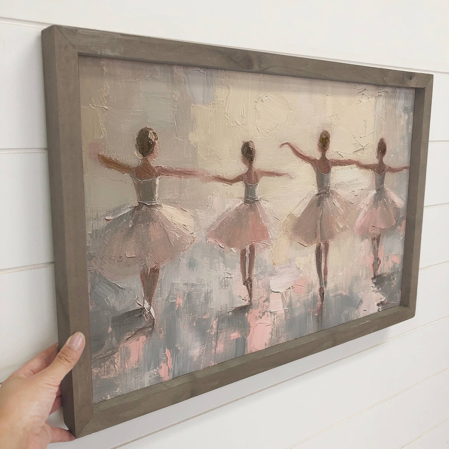Four Ballerinas - Dancing Canvas