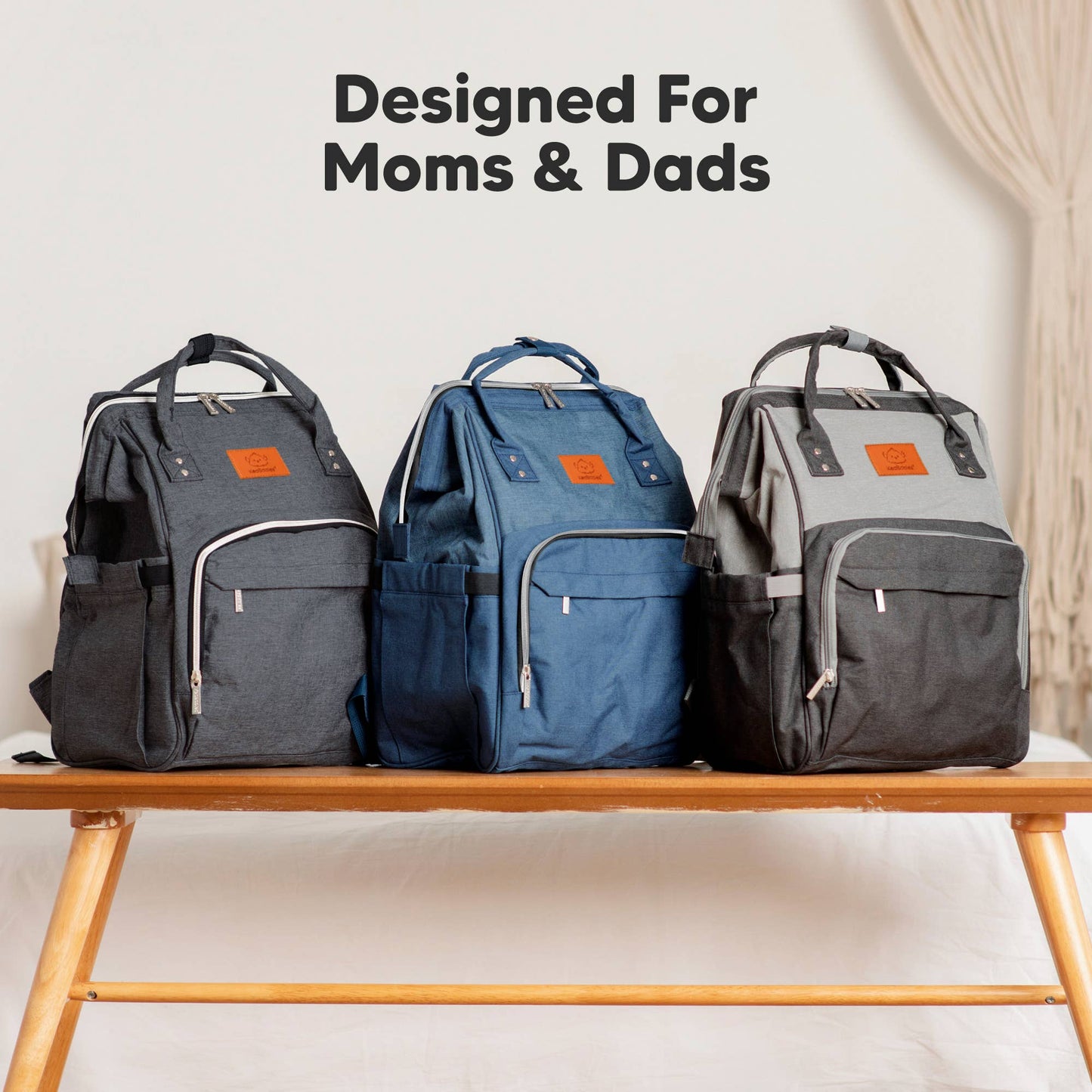 Original Diaper Bag Backpack - Rust