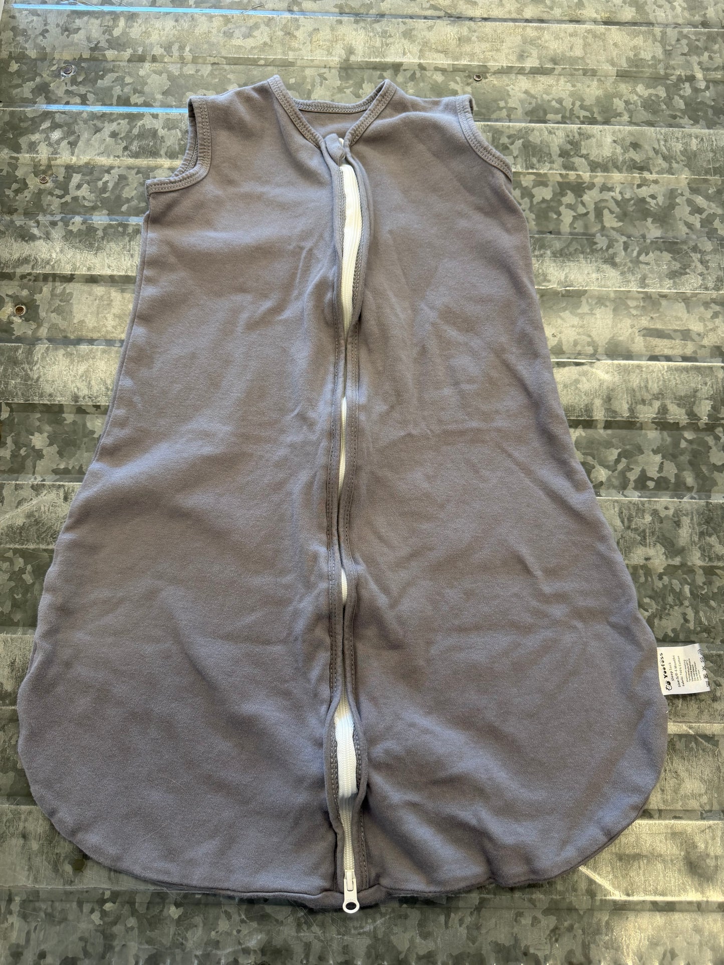 Grey Sleep Sack - 0/6M