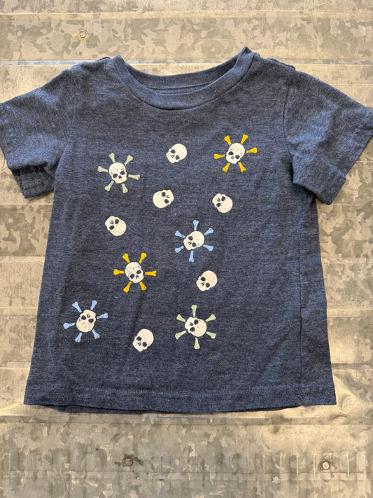 WN Skull SS Shirt - 2T