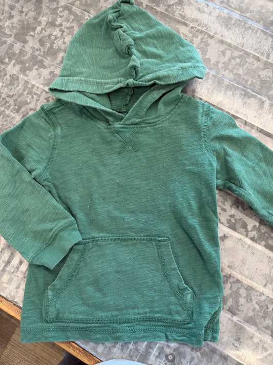 Carter Green Hoodie - 2T