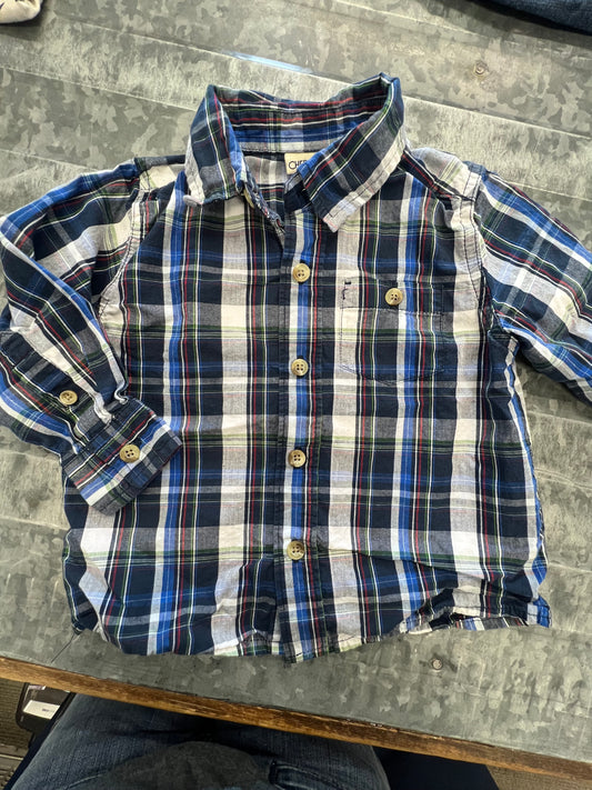 Cherokee Button Up - 18M