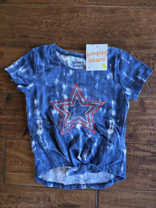 NWT Jumping Beans Star T-Shirt-3T