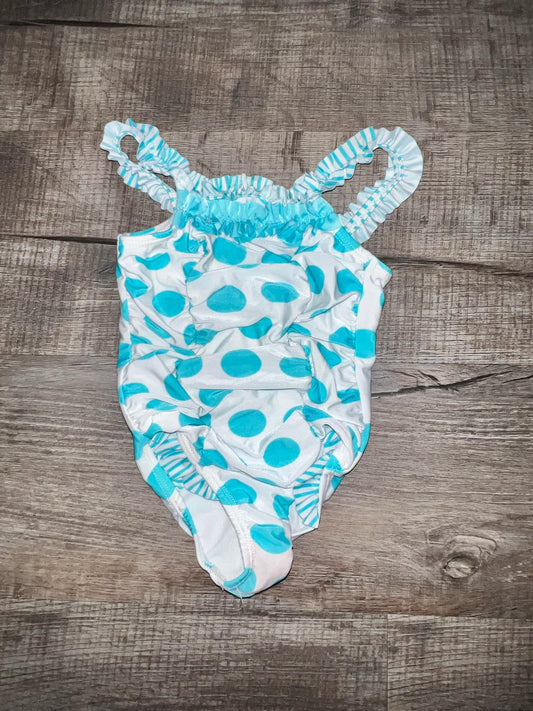 Polka-Dot One-Piece Swimsuit-2T