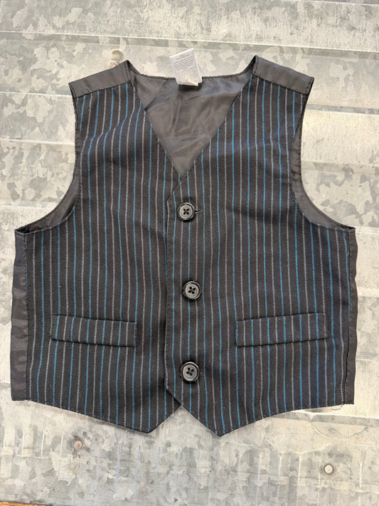 George Striped Vest - 12M