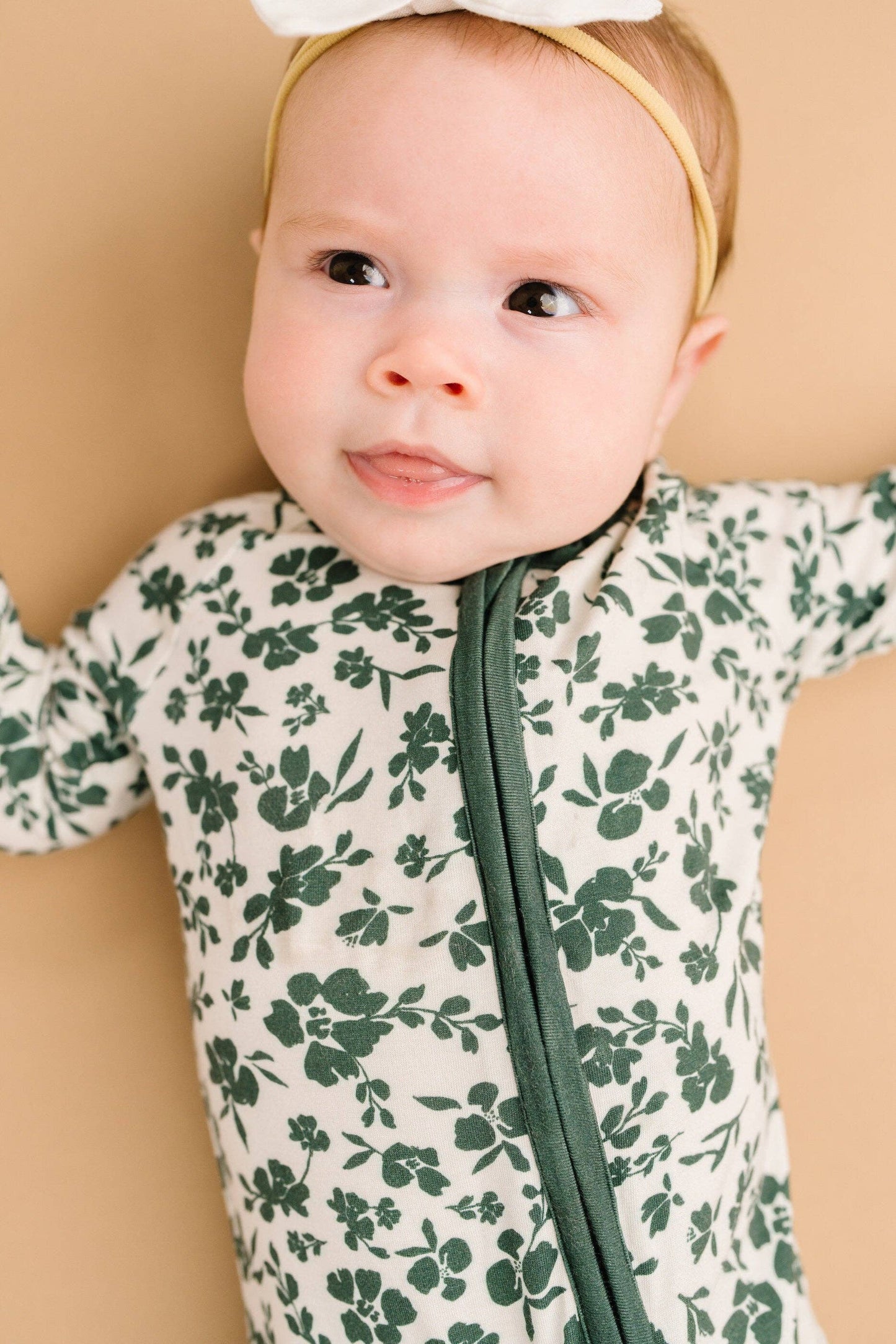 Earthy Floral Bamboo Sleeper