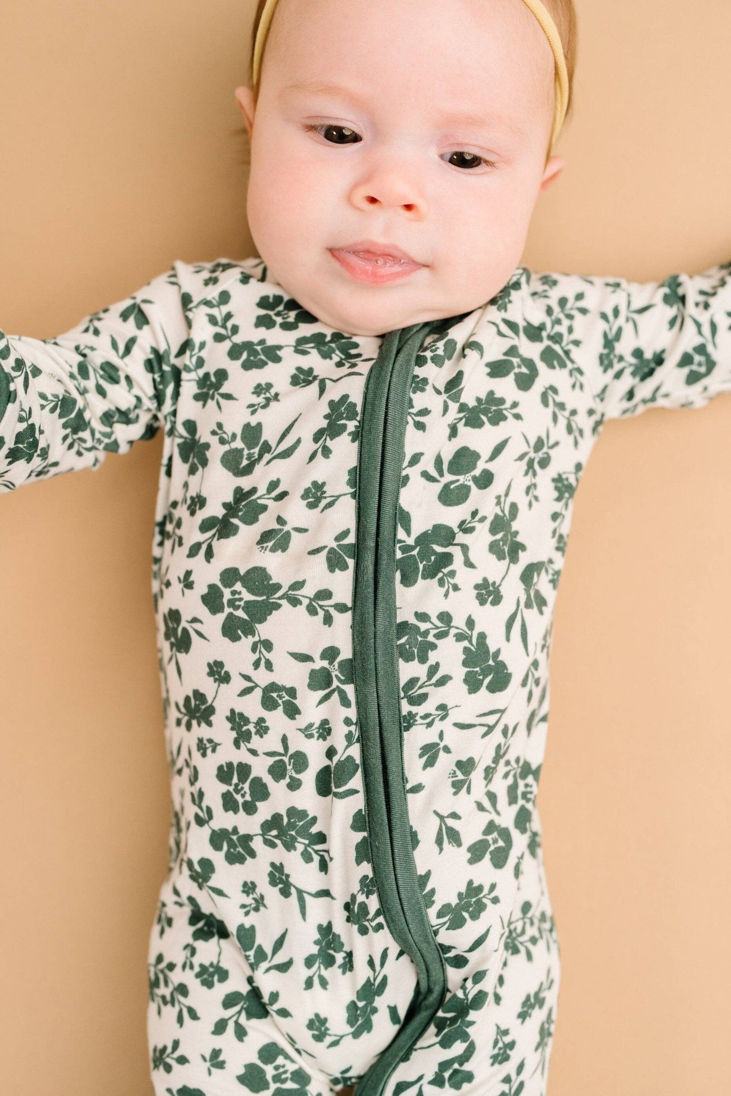 Earthy Floral Bamboo Sleeper