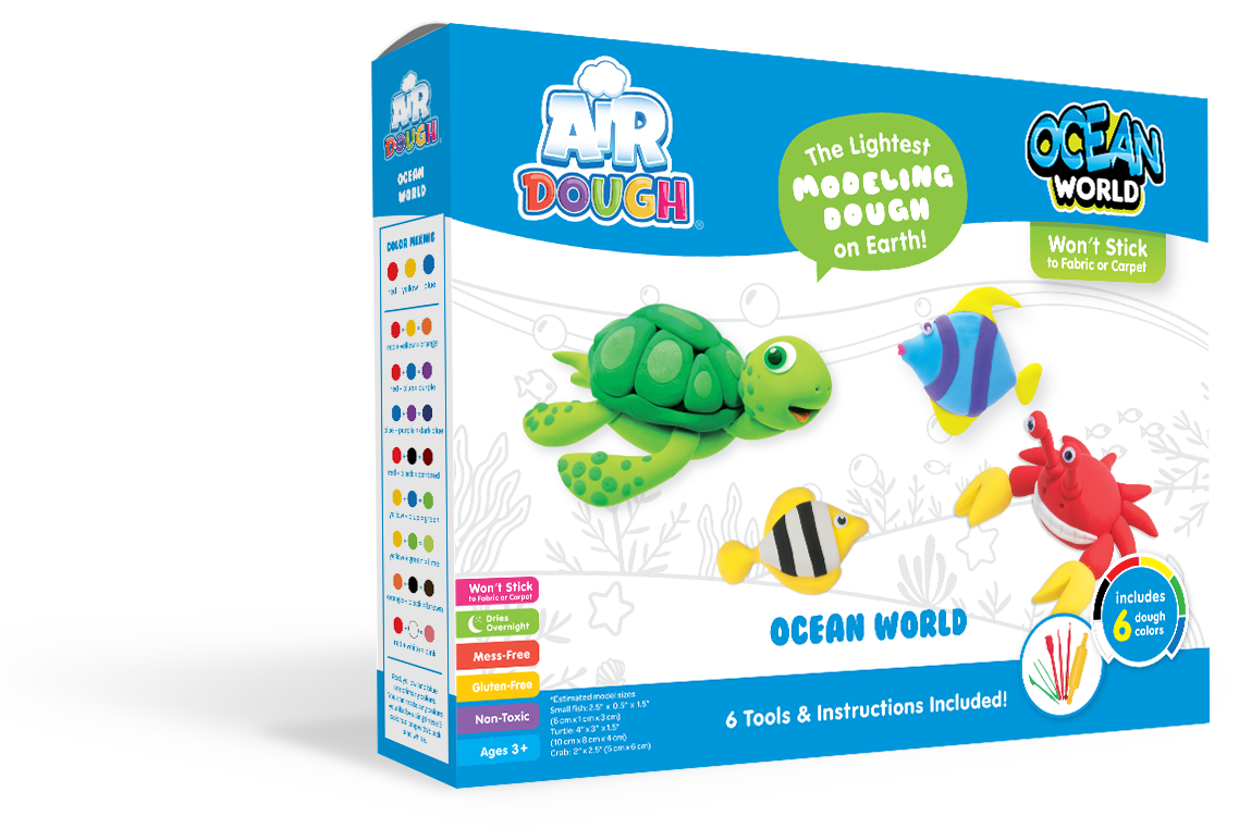 Air Dough - Ocean World (Large Kit)