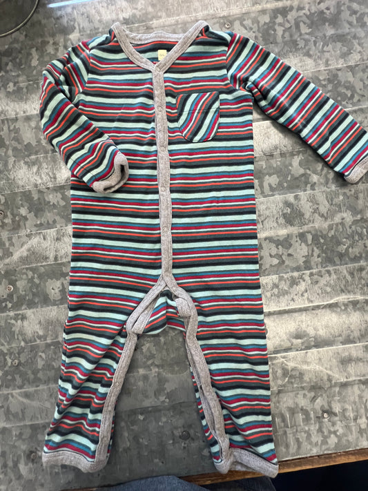 Tea Button Up Sleeper - 6/12M