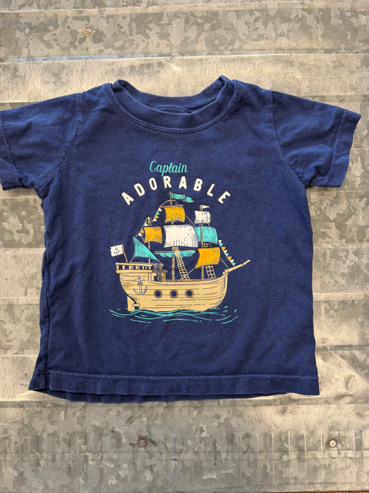 Carter Captain Adorable Shirt - 18M