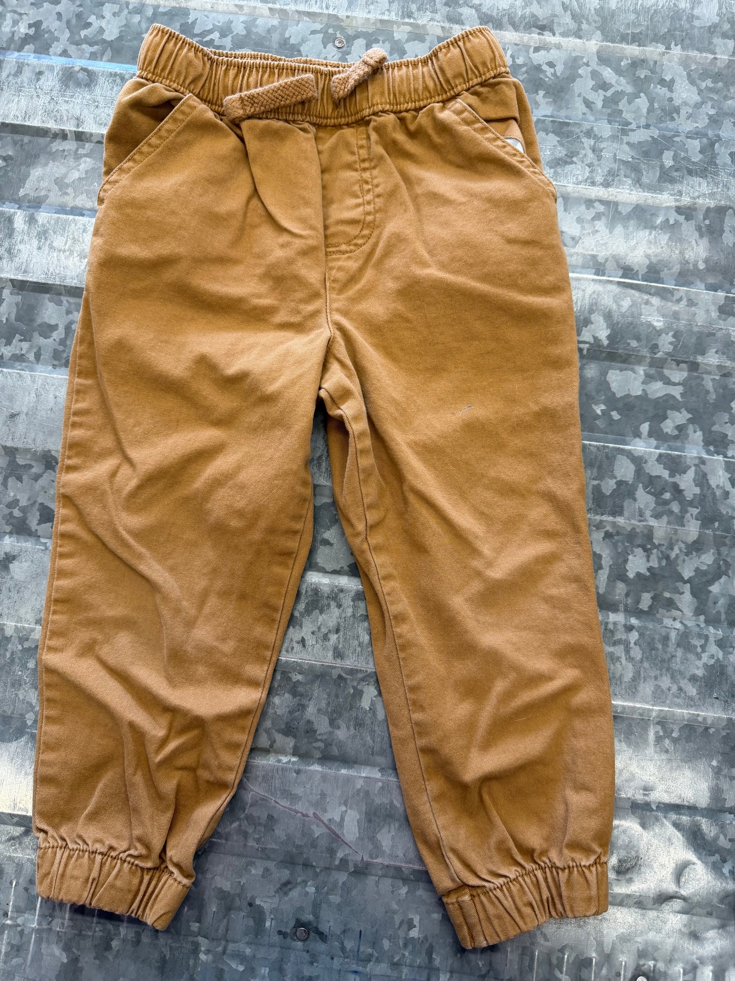 Garanimal Tan Pull On Pants - 3T