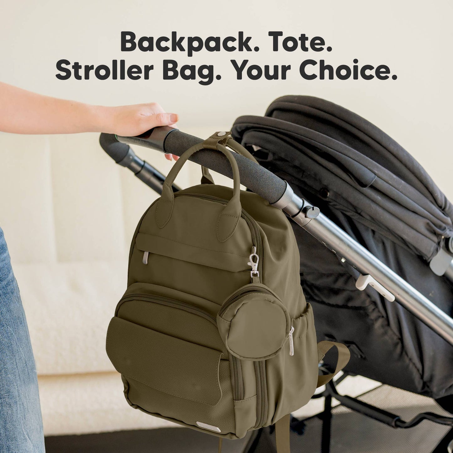 Diaper Bag Backpack - Olive