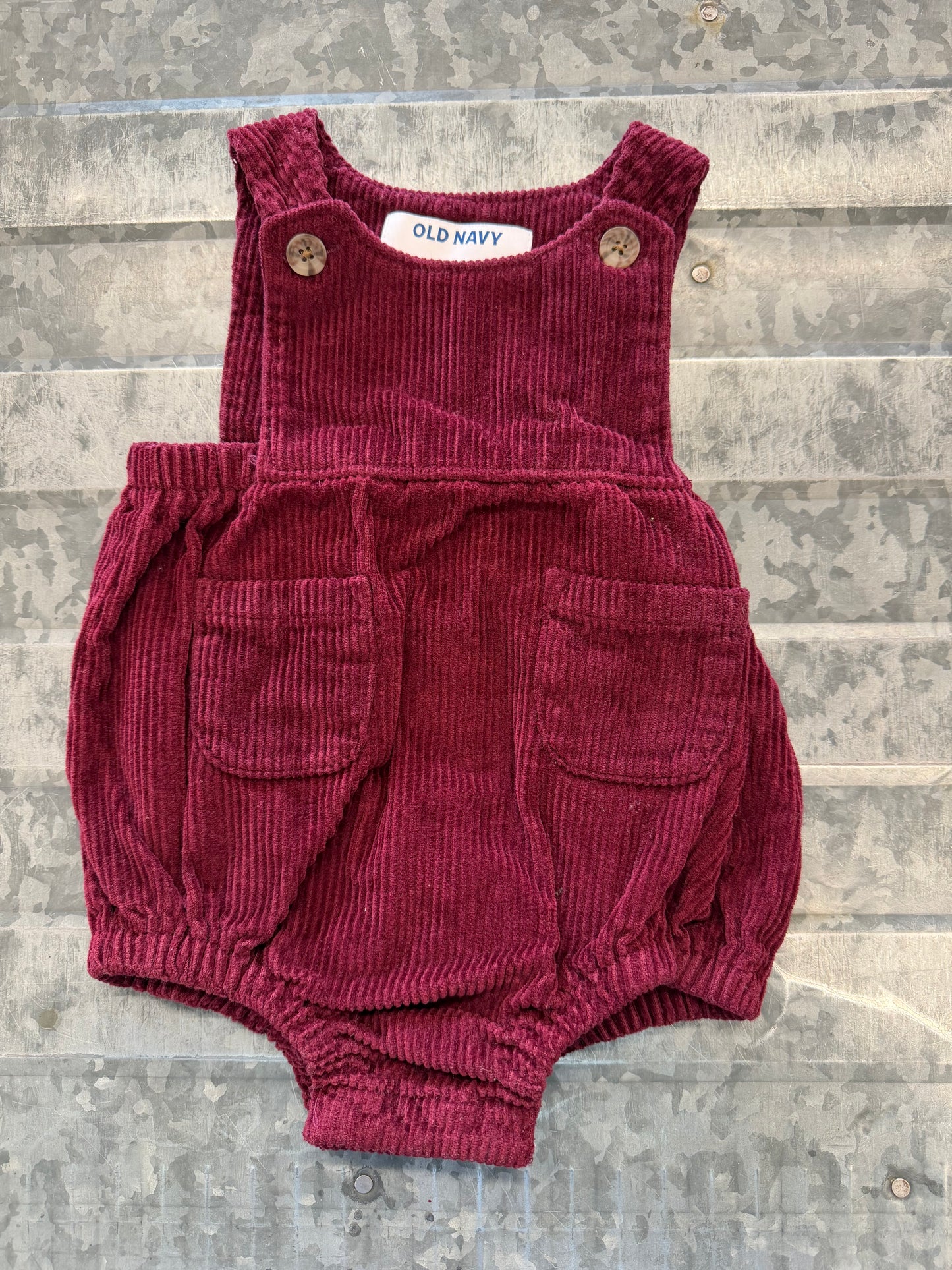 Old Navy Corduroy Romper - 0/3M