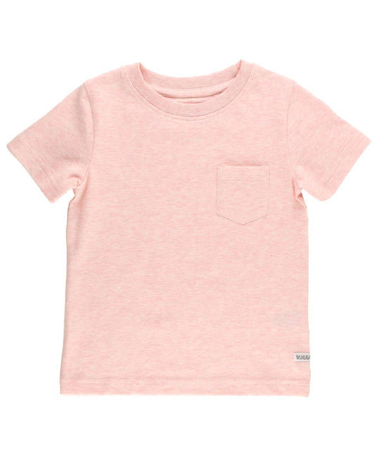 Boys Pale Pink Short Sleeve Pocket Tee