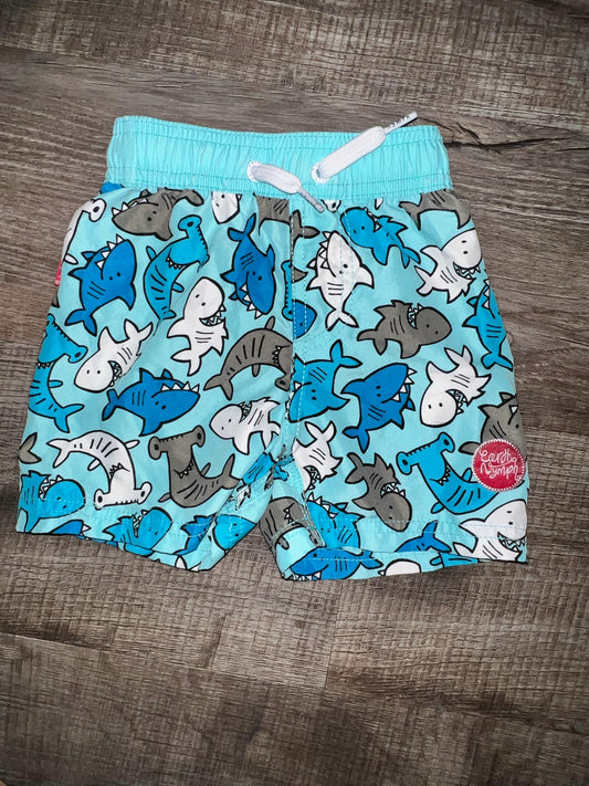 Earth Nymph Swim Trunks-0/12M