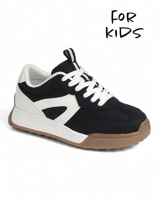 Kids Lace up Sneaker Shoes FL-ROUND-13K