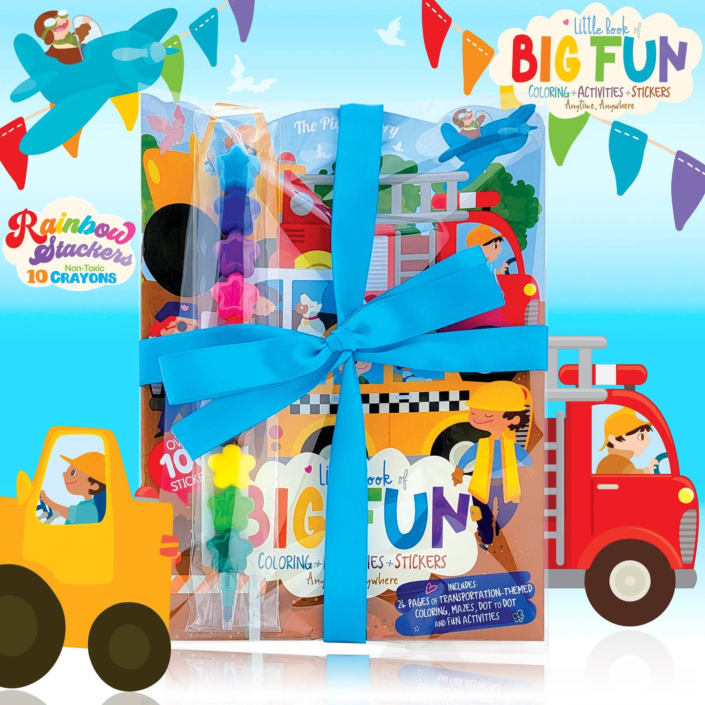 Crazy Car Town Activity Gift Pack