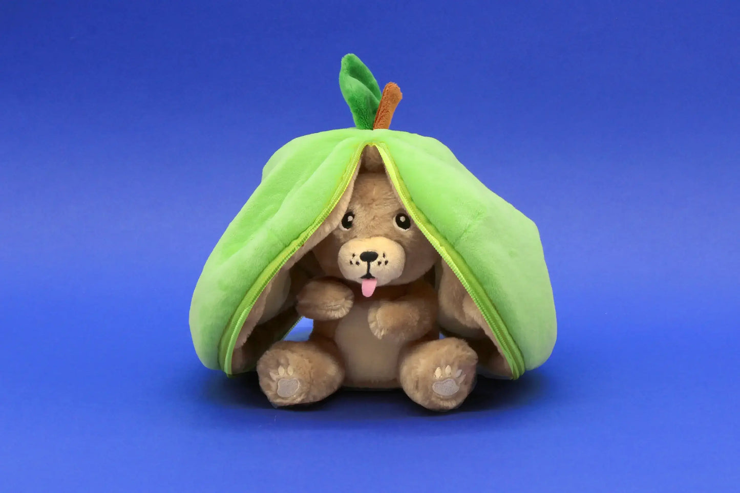 Crocket the dog/apple plush toy - Flipetz