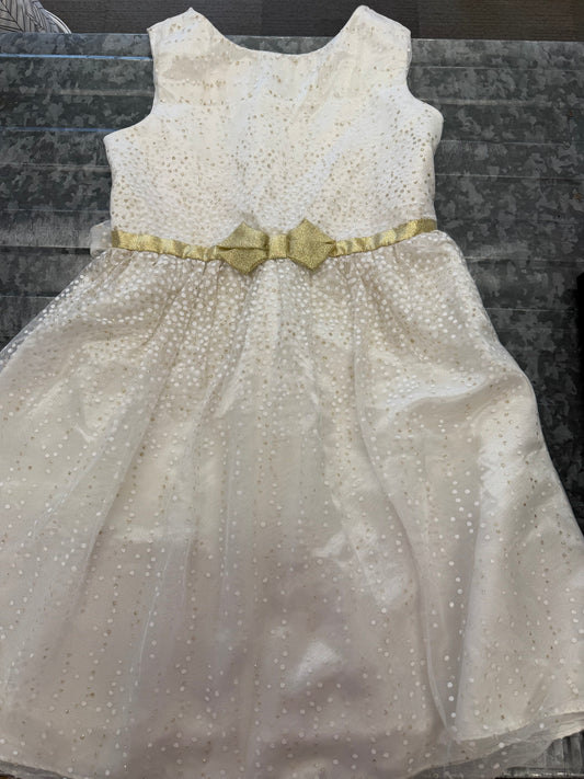 jona michelle gold dress JONA MICHELLE girls holiday party dress Soft pink & Rose Gold sequin tulle sz 10