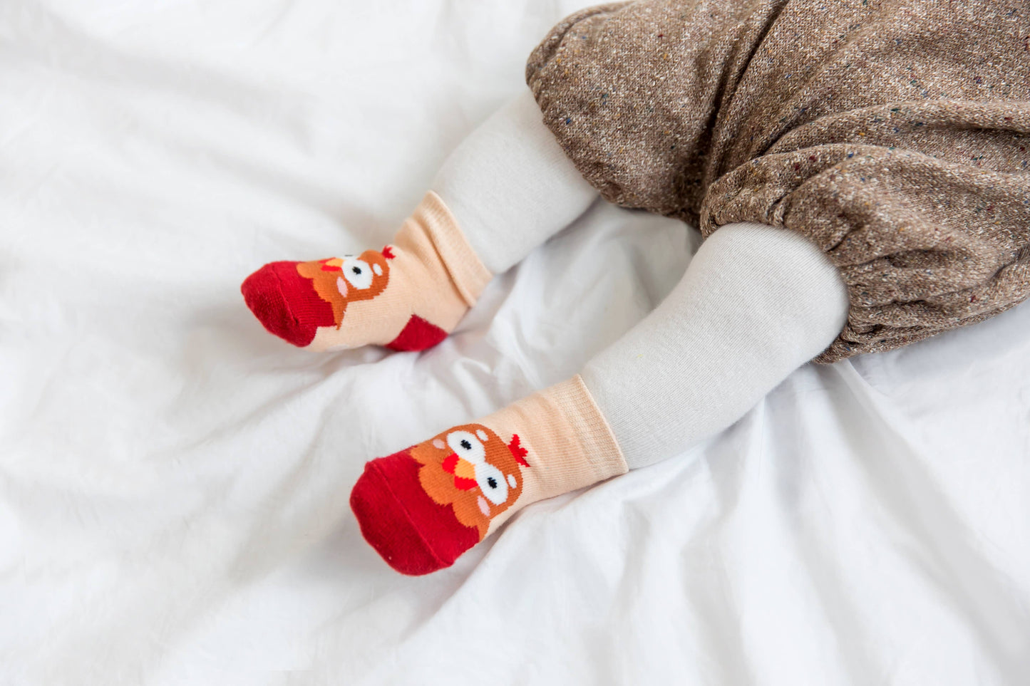 Chicken Zoo Baby Animal Socks