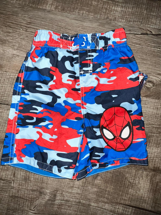 NWT Spiderman Swim Trunks-3T