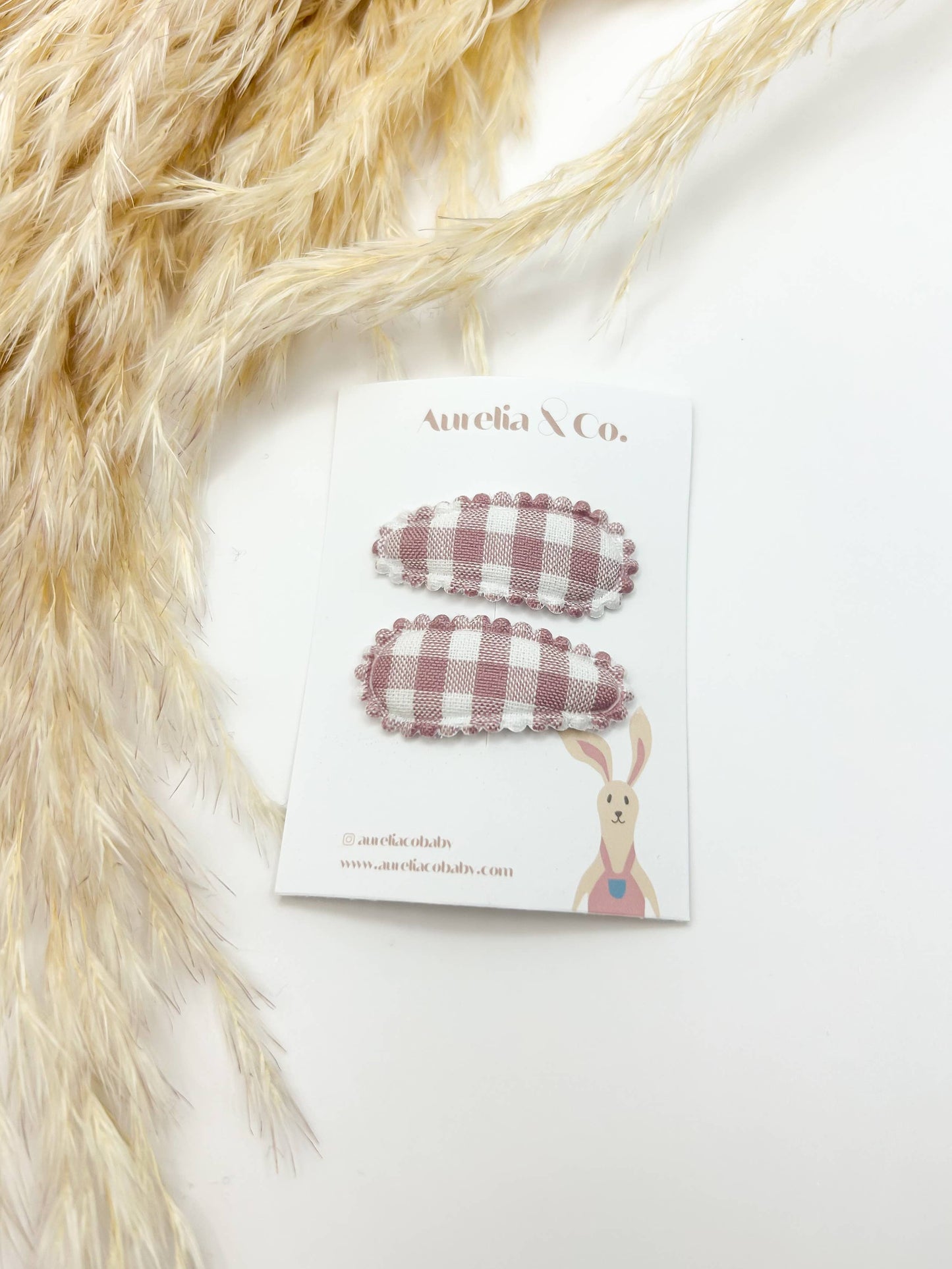 Mini Baby Fabric Hair Barrettes